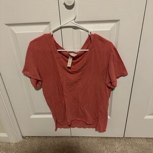 Altar'd State Pink Short Sleeve Tee